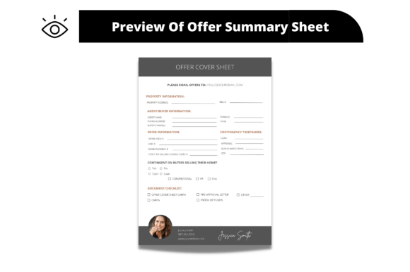 Free Offer Summary Sheet: Graphics for Freebies