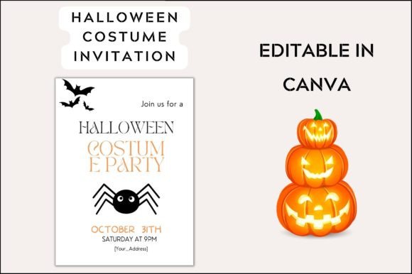 Halloween Party Invite Printable: Freebies & Graphics