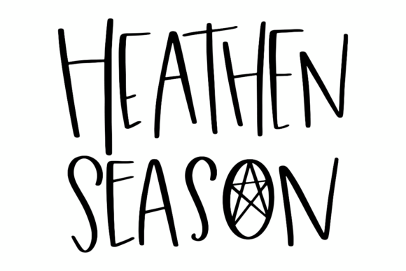 Heathen Halloween SVG for Crafts & Graphics