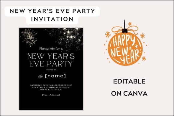 New Year Invite Graphics: Freebies Review