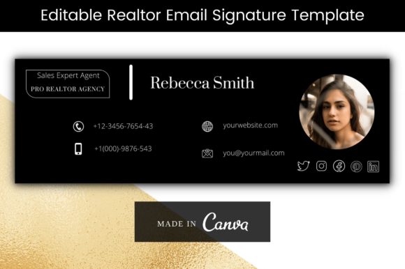 Realtor Email Signature Graphics & Templates