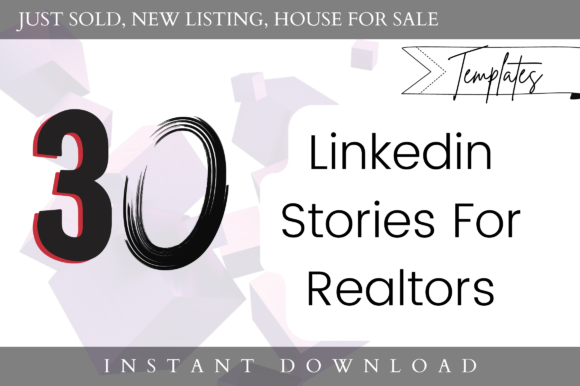 Review: 30 LinkedIn Story Templates for Realtors