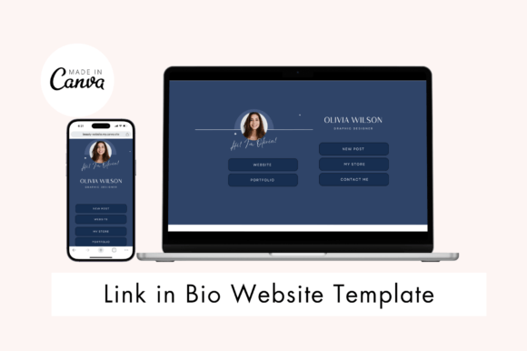 Review: Link in Bio Website Template for Digital Branding