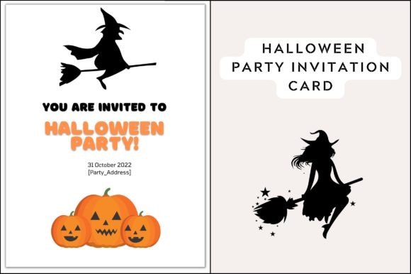 Spooky Party Card: Top Graphic Templates & Graphics
