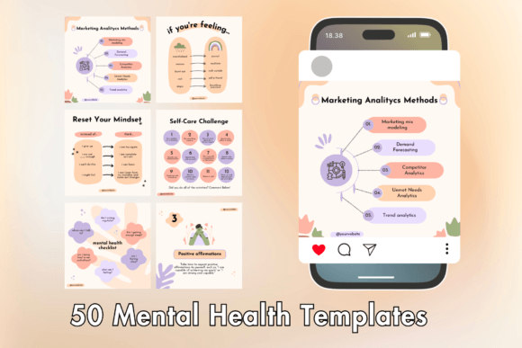 Therapist Instagram Templates: Graphics & Social Media
